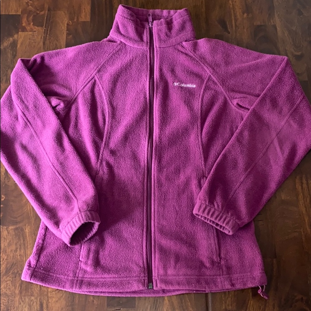 Columbia Fleece Jacket - Fuscia